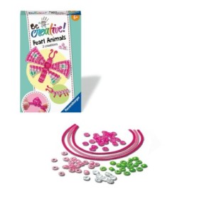 Ravensburger - Be Creative Set mini de creatie din perle fluture si larva Ravensburger - 1